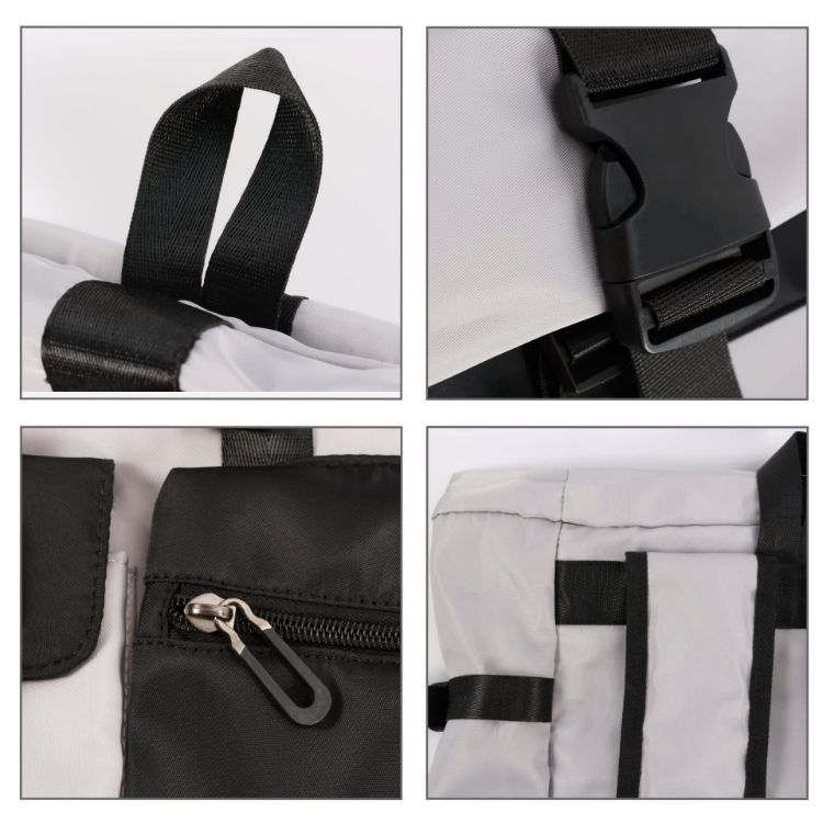 Picture of Multi-pocket Roll Top Backpack