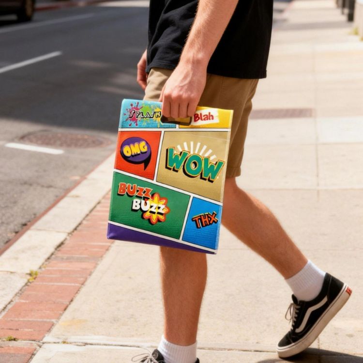 Picture of Flat D Cut Tote Bag