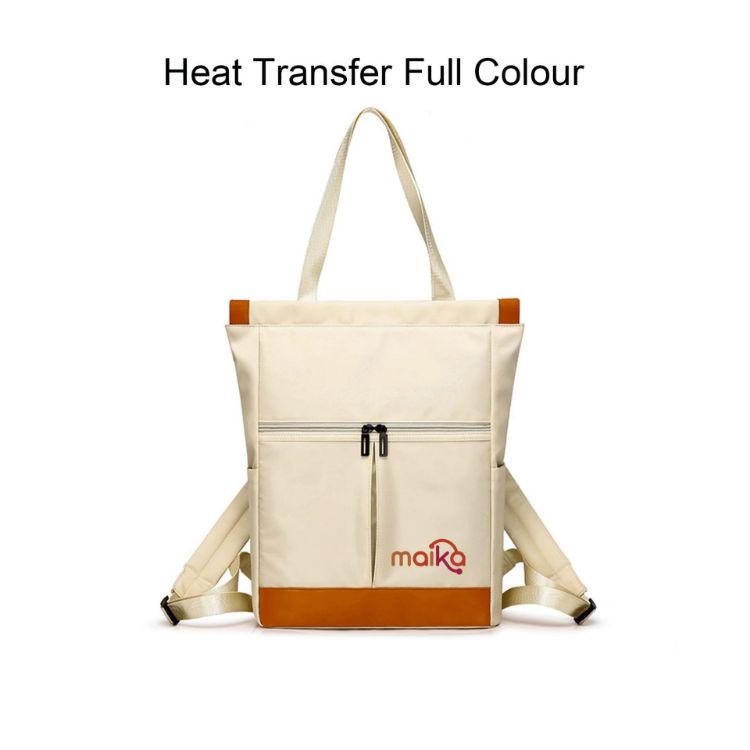 Picture of Convertible Nylon Backpack to Tote Bag