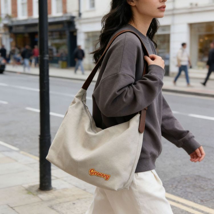 Picture of Dumpling Canvas Tote Bag