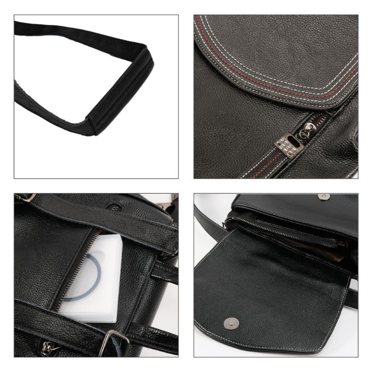 Picture of Convertible Leather Backpack