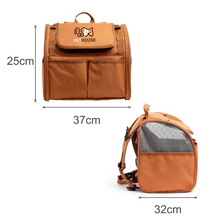 Picture of Pet Backpack Carrier with Expandable Design
