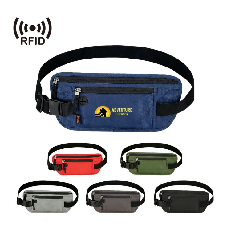 Picture of Undercover Waist Bag With RFID Blocking