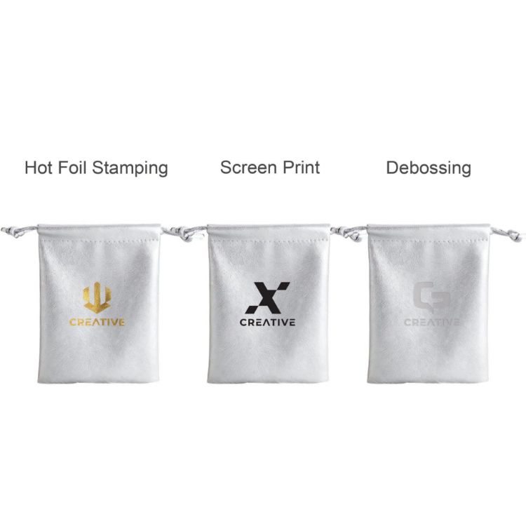 Picture of PU Leather Drawstring Gift Bags