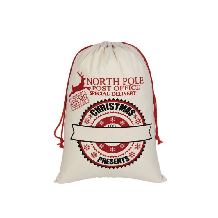 Picture of Flax Linen Drawstring Bags