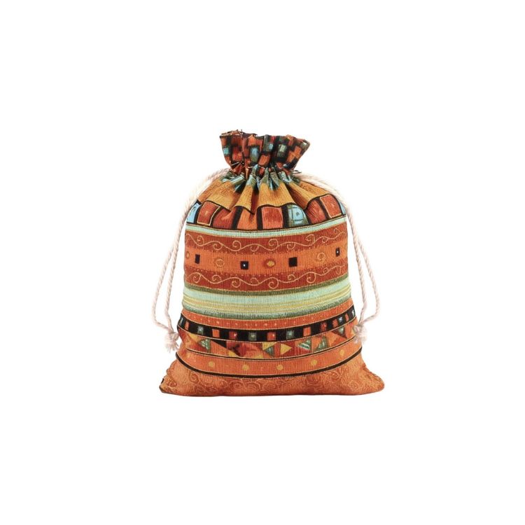 Picture of Linen Burlap Drawstring Bags