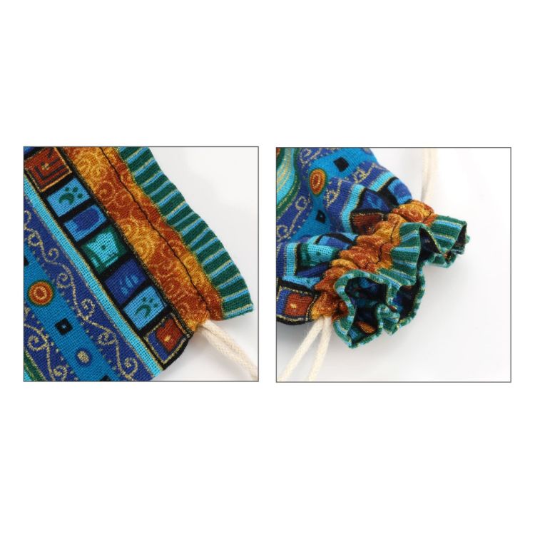 Picture of Linen Burlap Drawstring Bags