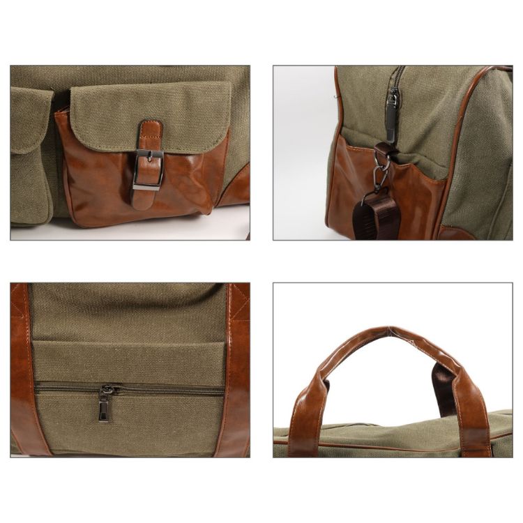 Picture of Vintage Canvas Duffle Bag