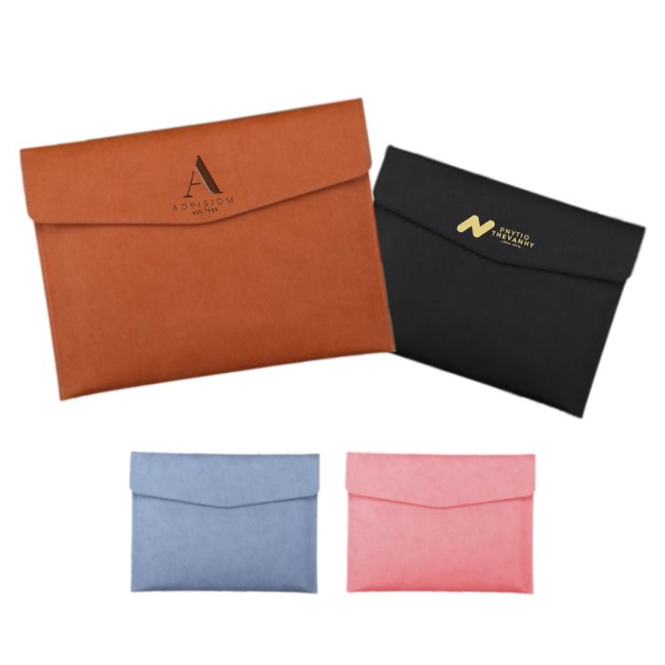 Picture of PU Leather A4 File Bag