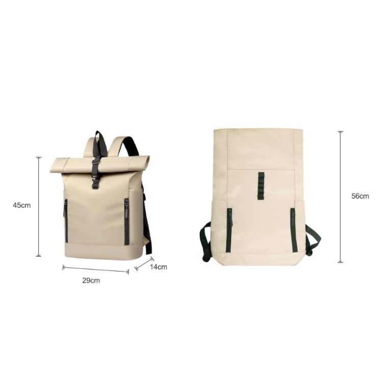 Picture of Roll Top Laptop Backpack