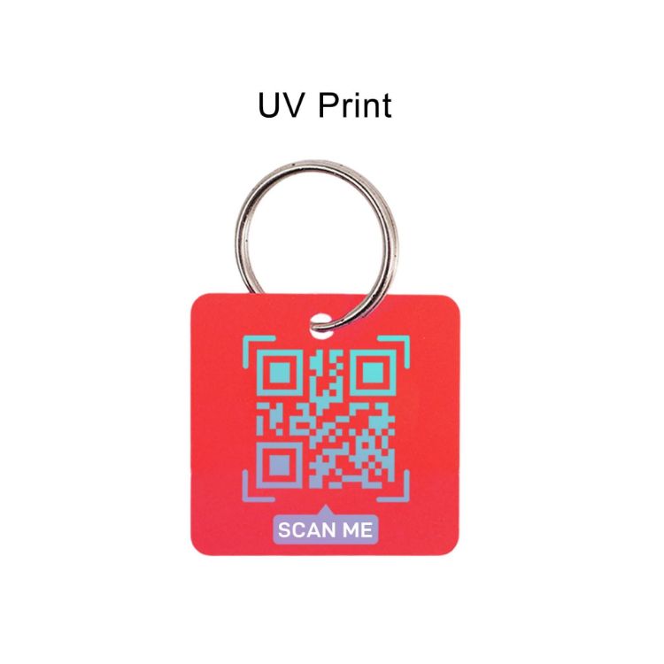Picture of Custom Shape Plastic Card Key Tags
