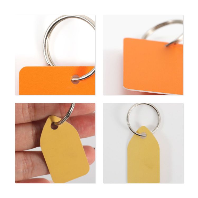 Picture of Custom Shape Plastic Card Key Tags