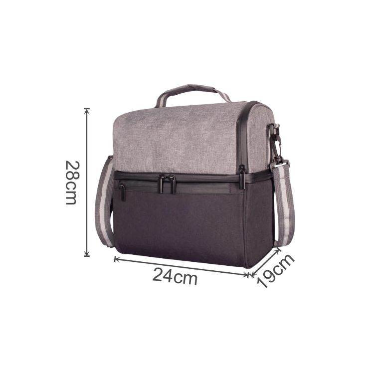 Picture of Two Compartment Lunch Bag
