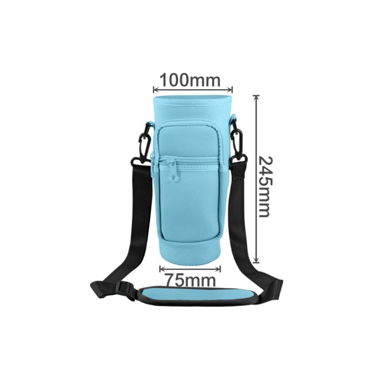 Picture of Water Bottle Carrier Bag With Phone Pocket For Stanley Cup