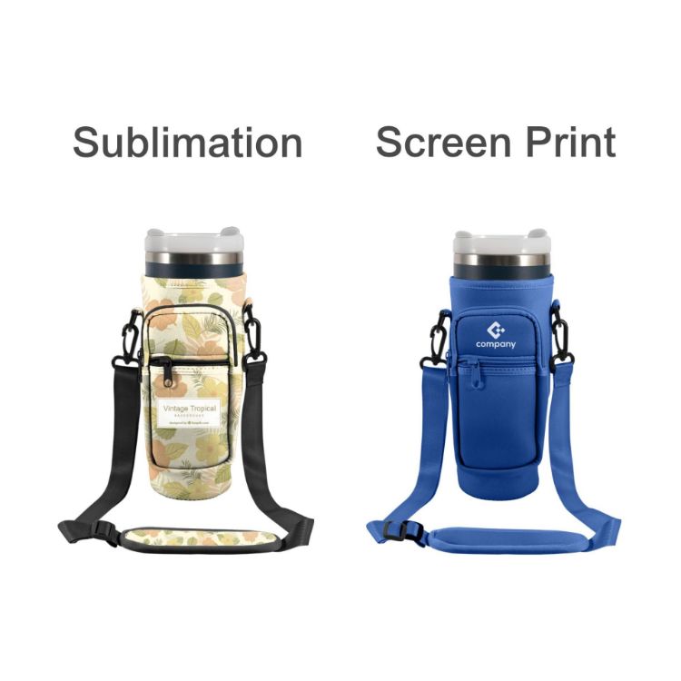 Picture of Water Bottle Carrier Bag With Phone Pocket For Stanley Cup