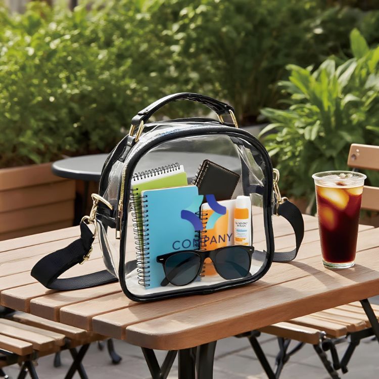 Picture of PVC Clear Waterproof Crossbody Bag