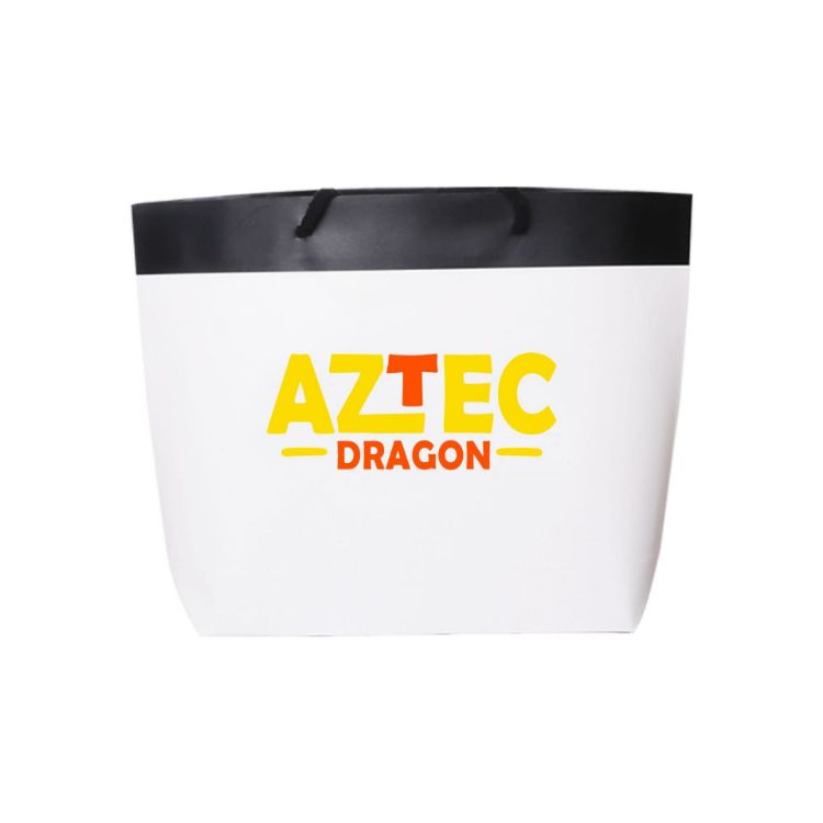 Picture of Small Black&White Boutique Paper Bag(330 x 250 x 80mm)