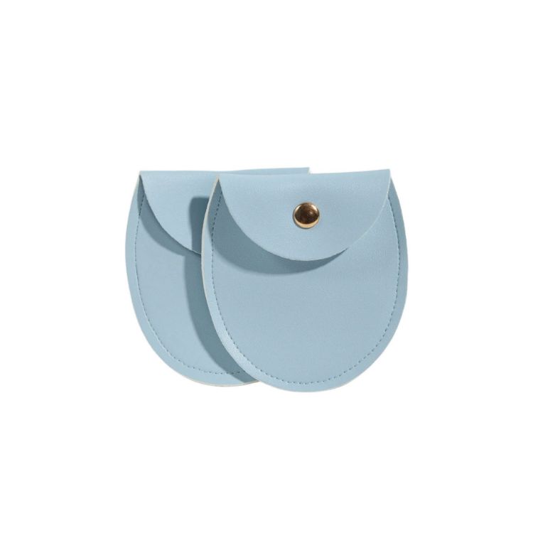 Picture of Oval PU Leather Jewellery Pouch