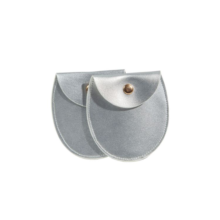 Picture of Oval PU Leather Jewellery Pouch