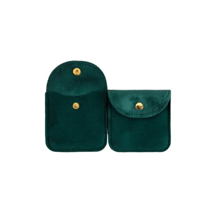 Picture of Square Velvet Jewellery Pouch