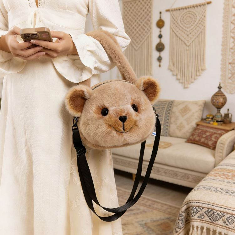 Picture of Custom Animal Plush Handbag