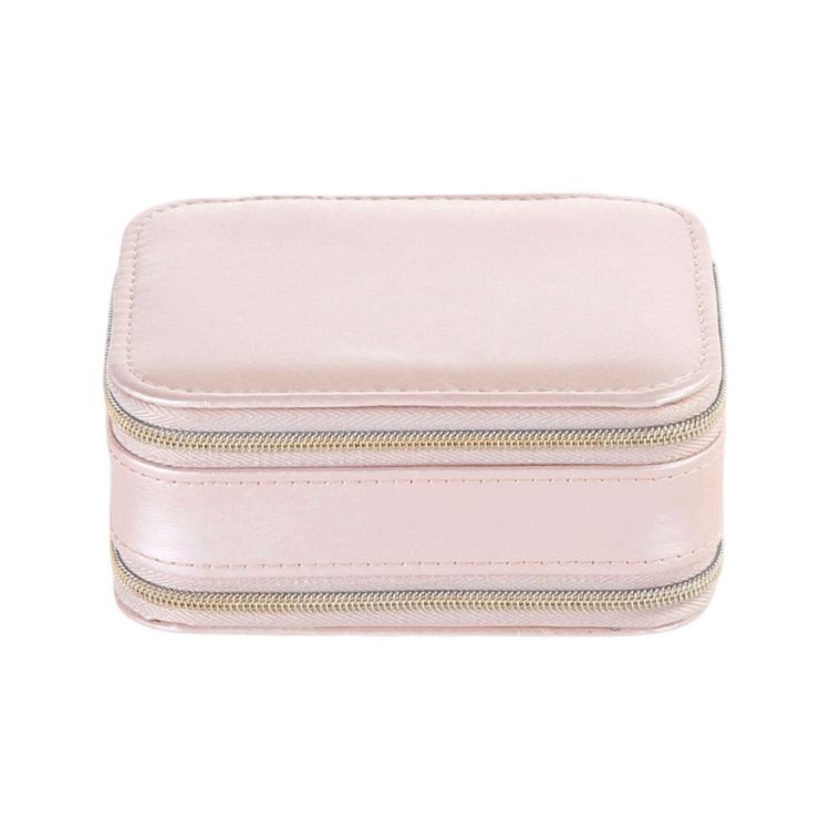 Picture of Fashion PU Leather Jewellery Case with Mirror