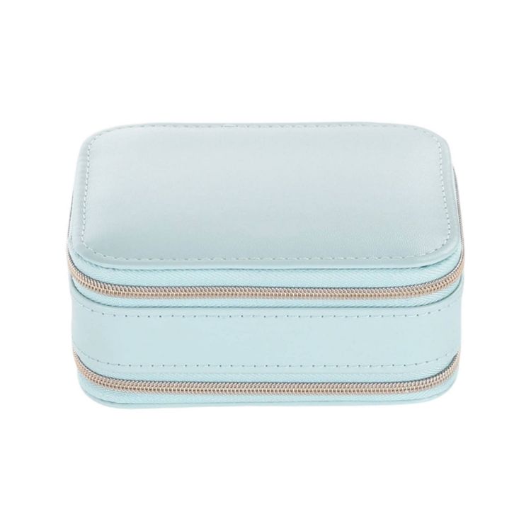 Picture of Fashion PU Leather Jewellery Case with Mirror