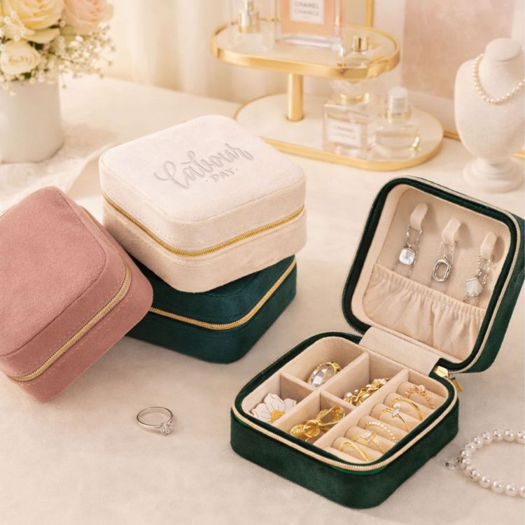 Picture of Velvet Jewellery Organizer