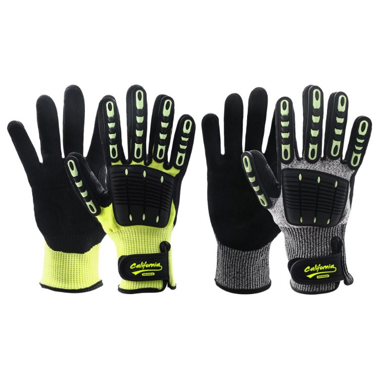 Picture of Heavy Duty Safety Work Gloves With Wrist Lock & Palm Guard