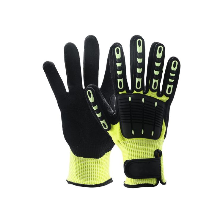 Picture of Heavy Duty Safety Work Gloves With Wrist Lock & Palm Guard