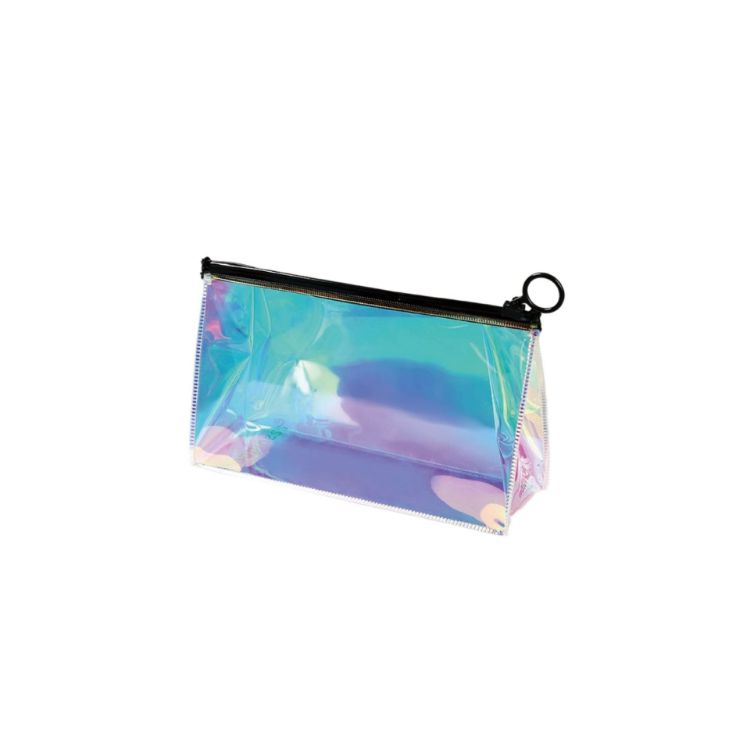 Picture of Custom Ziplock Holographic Cosmetic Bag