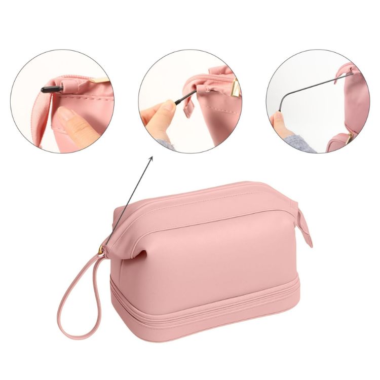 Picture of Large Capacity PU Toiletry Bag