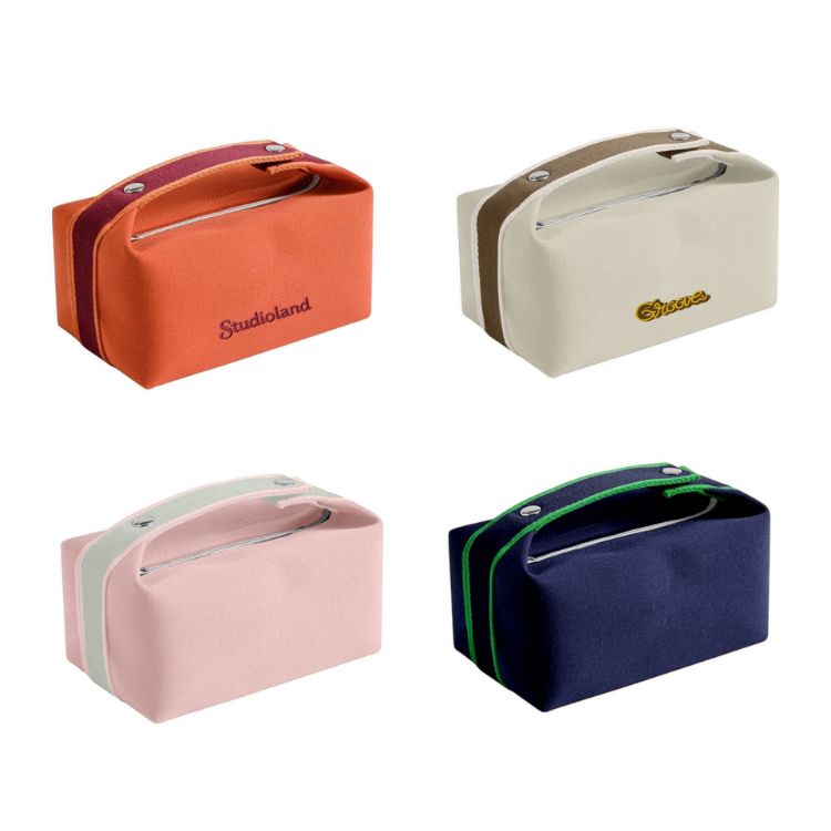 Picture of Portable Canvas Cosmetic Bag