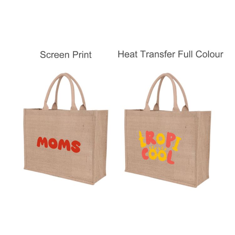 Picture of Natural Jute Tote Bag