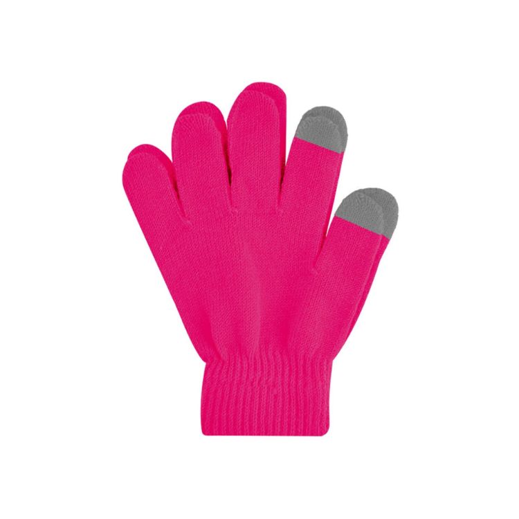 Picture of Adults Plain Knitted Gloves with Woven Label