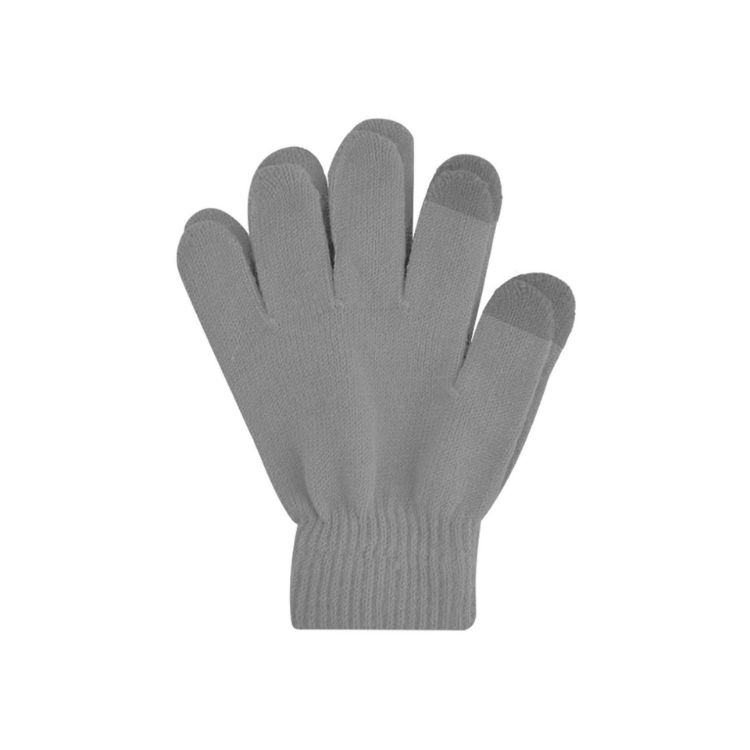 Picture of Adults Plain Knitted Gloves with Woven Label