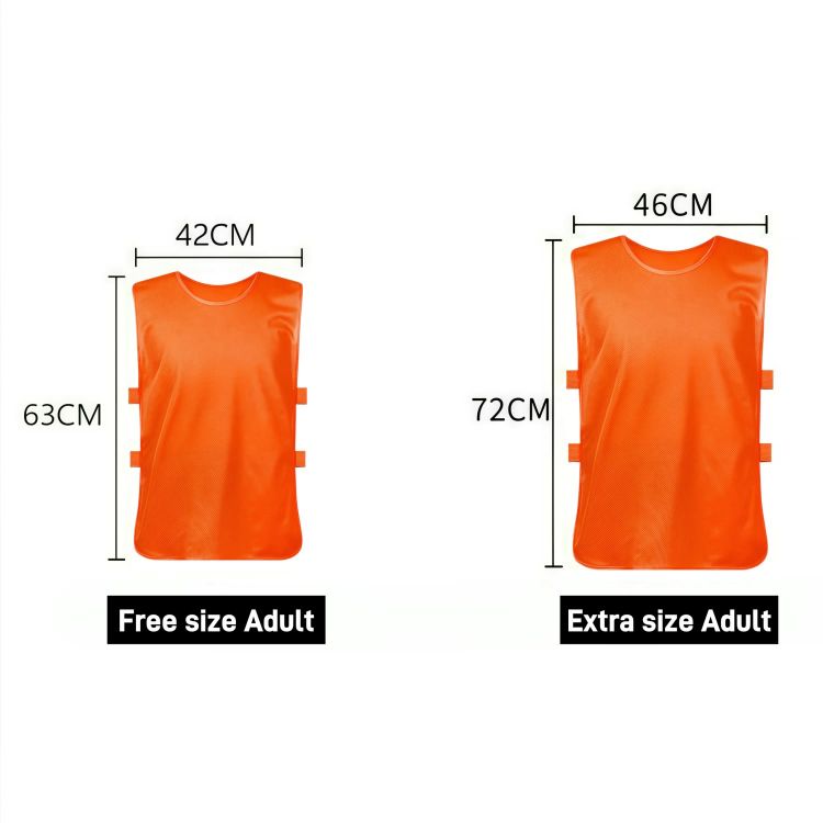 Picture of 100% Polyester Mesh Sublimated Training Bib With Strap