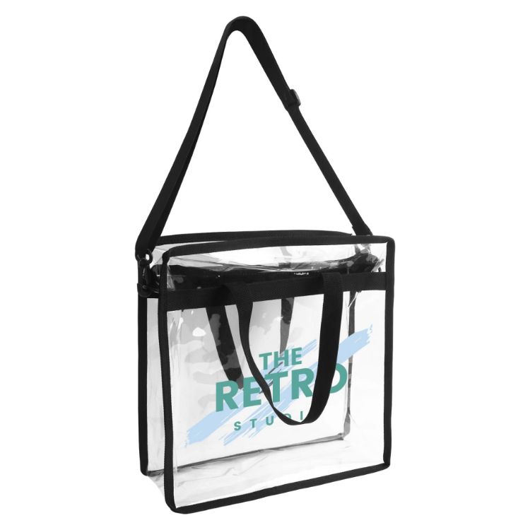 Picture of Clear Tote Bag With Shoulder Strap