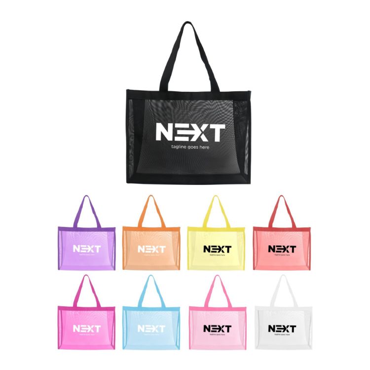 Picture of Transparent Mesh Tote Bag