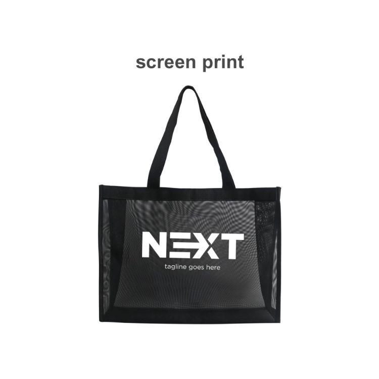 Picture of Transparent Mesh Tote Bag