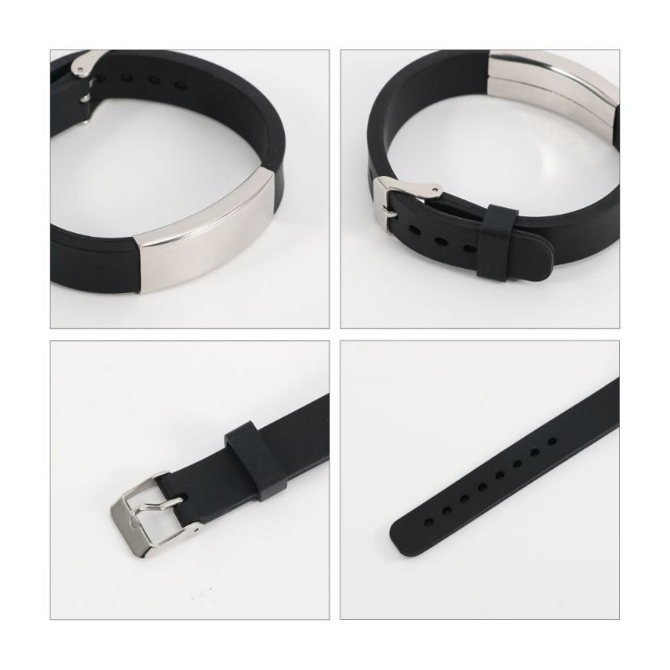 Picture of Engraved Stainless Steel Bracelet