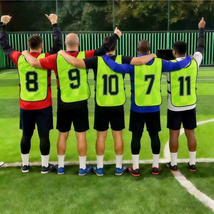 Picture of 100% Polyester Mercerized Sublimated Training Bib With Strap