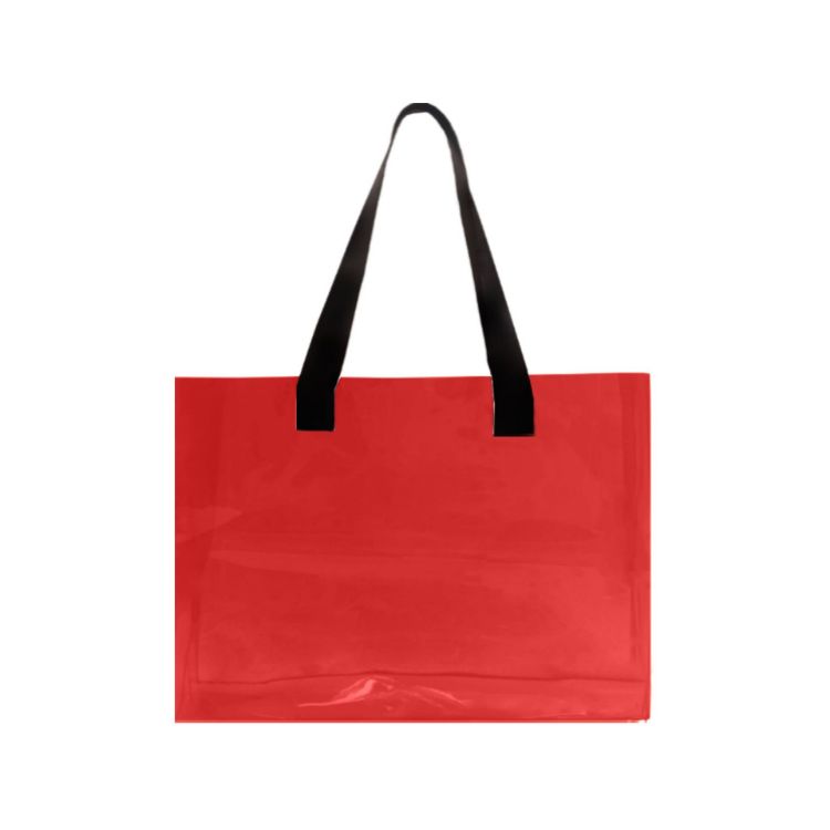 Picture of PVC Colorful Clear Tote Bag