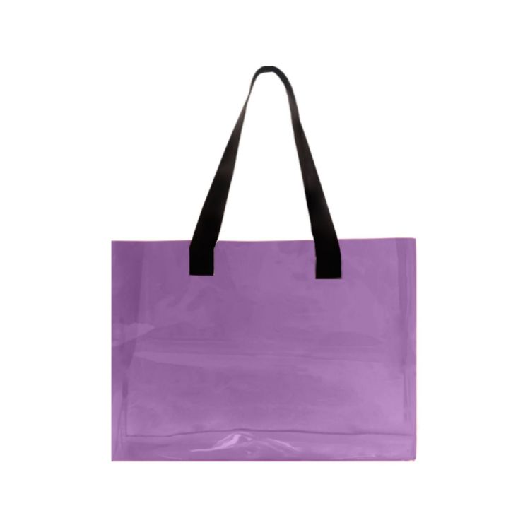 Picture of PVC Colorful Clear Tote Bag