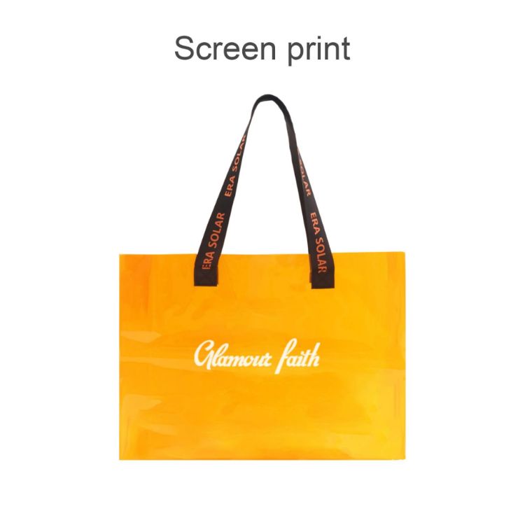 Picture of PVC Colorful Clear Tote Bag