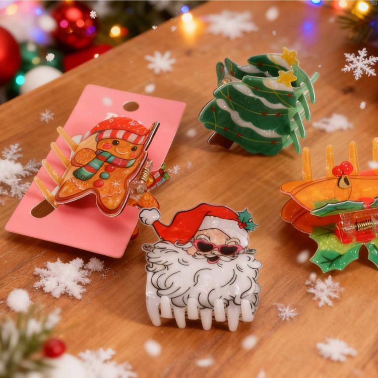 Picture of Christmas Hair Claws A