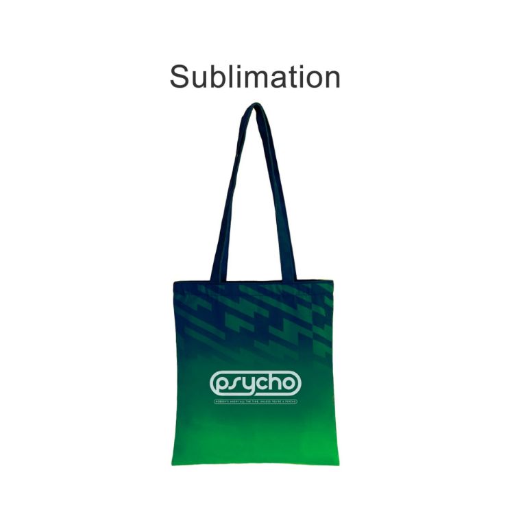 Picture of 220gsm Sublimation Canvas Tote Bag