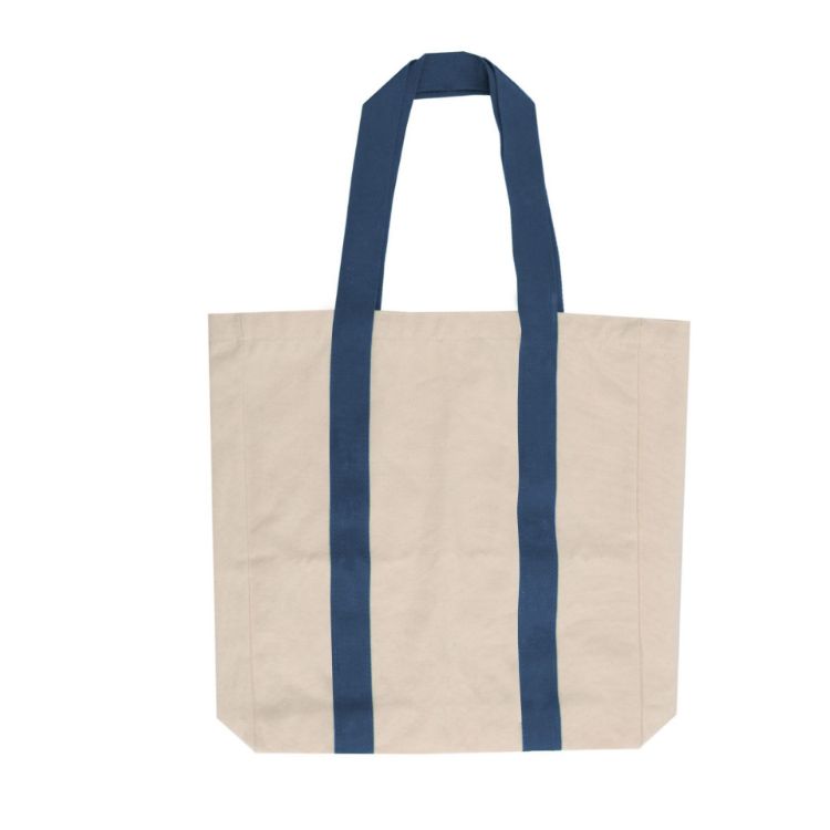 Picture of Custom Woven Handle Tote Bag