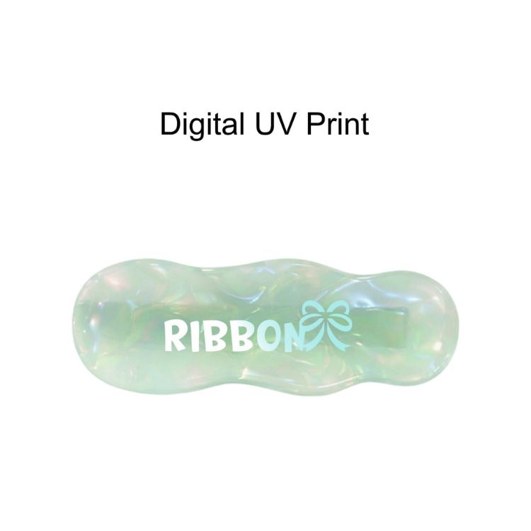 Picture of Ripple Iridescent Alligator Hair Clip