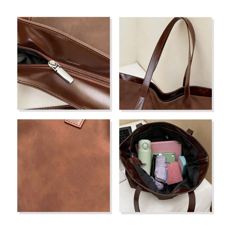 Picture of Suede Leather Tote Bag